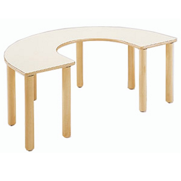 Tavolo semicircolare